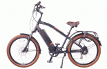 אופניים חשמליים מגנום קרוזר בצבע שחור 2