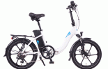 -אופניים חשמליים Premium-48 בצבע לבן 0