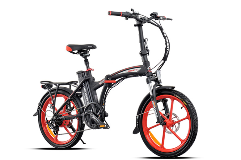 אופניים חשמליים smart-fury בצבע שחור