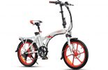 אופניים חשמליים smart-fury בצבע לבן 0