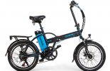 אופניים חשמליים lynxcycle מבית מגנום בצבעשחור תכלת 2