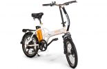 אופניים חשמליים lynxcycle בצבע לבן כתום 11