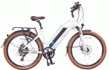אופניים חשמליים מטרו בצבע לבן 0